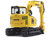 Komatsu PC78US-11 Excavator Yellow 1/50 Diecast Model by DCP/First Gear F977-50-3474