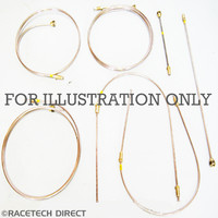 RD4346 TVR Copper Nickel Brake Pipe Kit S V8 RD4346 TVR Copper Nickel Brake Pipe Kit S V8