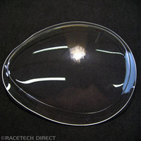 U0453 TVR Headlamp Lens Cover RH Clear for Griffith Models U0453 TVR Headlamp Lens Cover RH Clear for Griffith Models