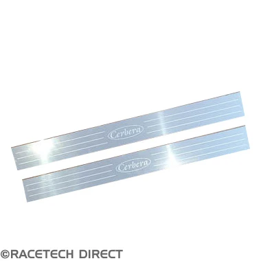 TVR Cerbera Door Kick Plates – Pair (2) with 90° Lip