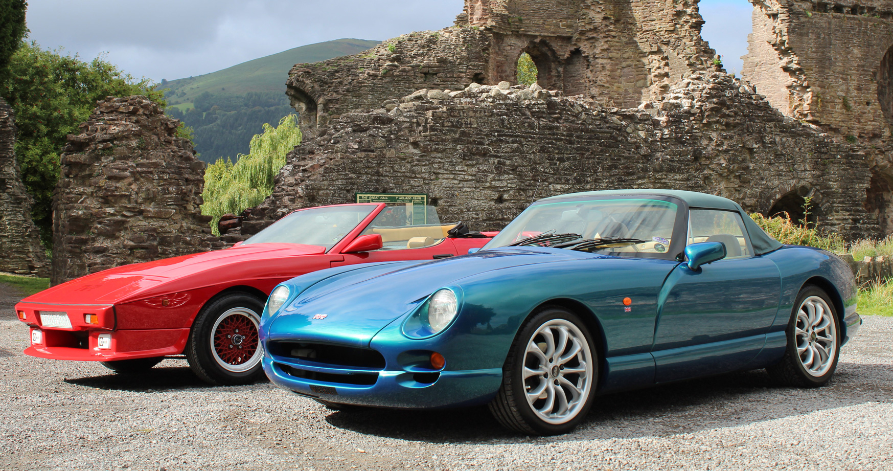 Red Tasmin and Blue Chimaera