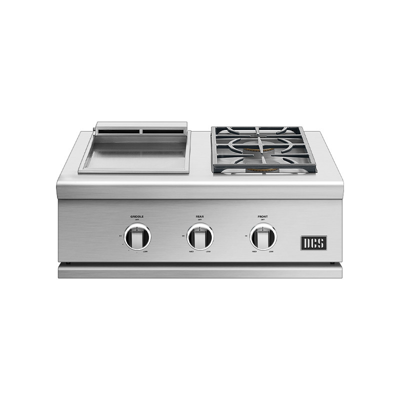 DCS Series 9 Built-in Gas Side Burner and Griddle