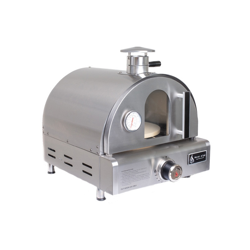 Mont Alpi Portable Gas Pizza Oven MAPZ-SS ii: BBQ Authority