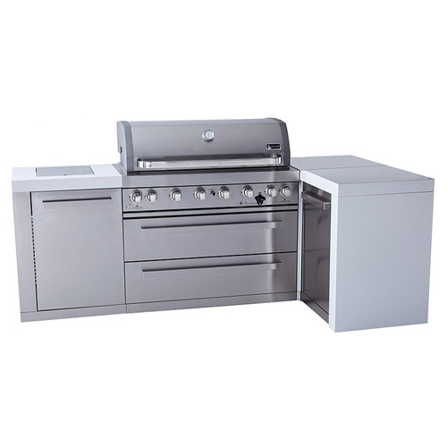 Mont Alpi 805 Deluxe L-Shaped Island - 93"