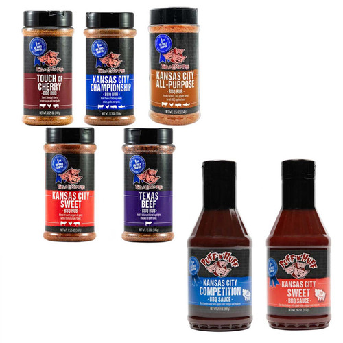 Three Little Pigs BBQ Sauce and Rubs Bundle