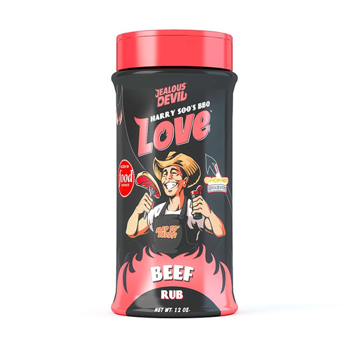 Jealous Devil Harry Soo's Love - Beef Rub 12 oz
