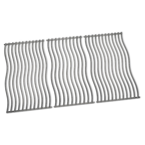 Napoleon Three Stainless Steel Cooking Grids for Rogue 525 Models