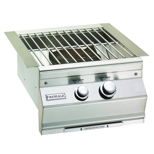 Fire Magic Power Burner with Stainless Steel Grid (Battery Ignition)