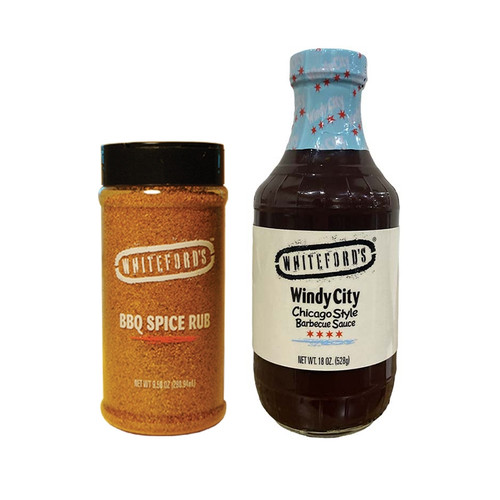 Whiteford's Chicago Style Sauce and Rub Bundle