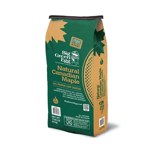 Big Green Egg Natural Canadian Maple Lump Charcoal - 17.65lb