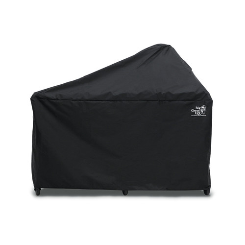 Big Green Egg Cover for Eggs in Mod Nest + Expansion Frame & XL Acacia Table