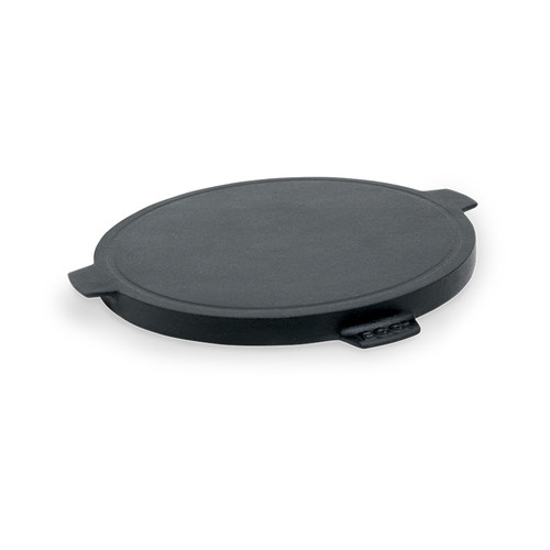 Big Green Egg Cast Iron Dual Side Plancha Griddle 14 in / 36 cm (2XL, XL, L)