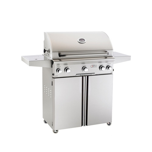 AOG 30-in "L" Series Stand Alone Propane Gas Grill  with Back Burner and Rotisserie Kit