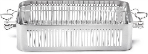 Napoleon Adjustable Stainless Steel Rotisserie Basket
