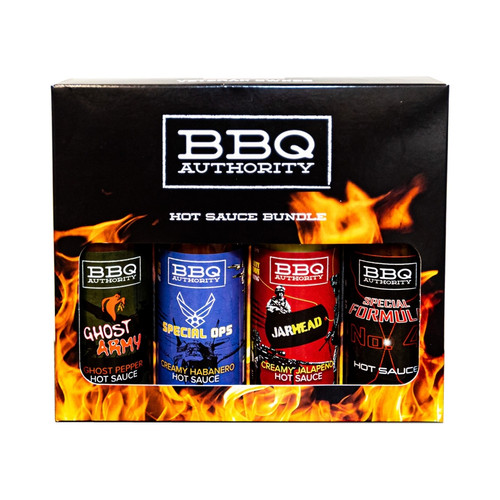 BBQ Authority Hot Sauce Bundle Gift Box