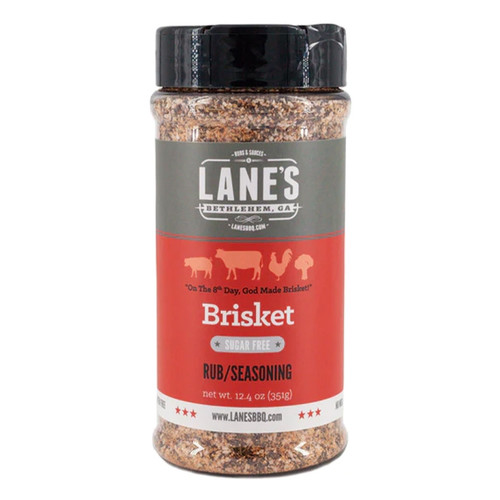 Lane's BBQ Brisket Rub, Pitmaster - 12.2 oz