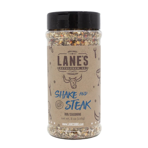 Lane's BBQ Shake and Steak Rub, Pitmaster - 8 oz