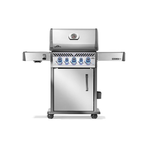 Napoleon Rogue PRO-S 425 Gas Grill with Infrared Side and Rear Burners, Stainless Steel, New 2025