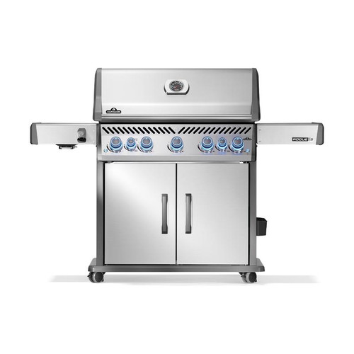 Napoleon Rogue PRO-S 625 Gas Grill with Infrared Side and Rear Burners, Stainless Steel, New 2025