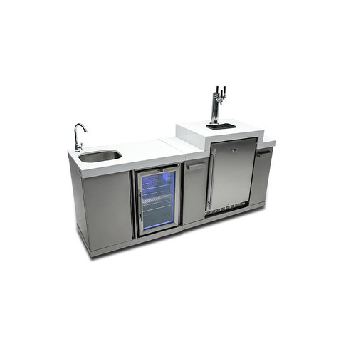 Mont Alpi Beverage Center and Kegerator