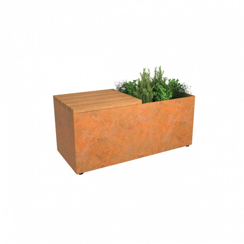 OFYR Herb Garden Bench Corten