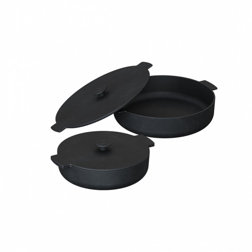 OFYR Cast Iron Casserole Set - 21 cm and 26 cm