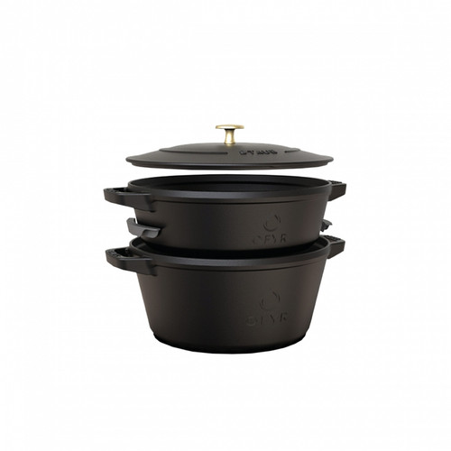 OFYR Staub Pan Set (26 cm Diameter, 8.5cm - 12.5cm Height)