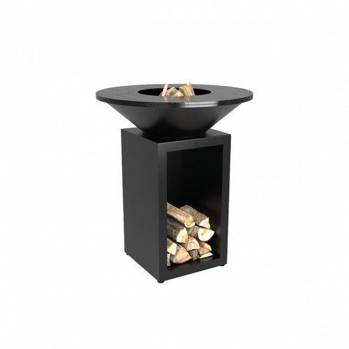 OFYR Classic Storage Black 85 Outdoor Wood-Burning Cooking Unit