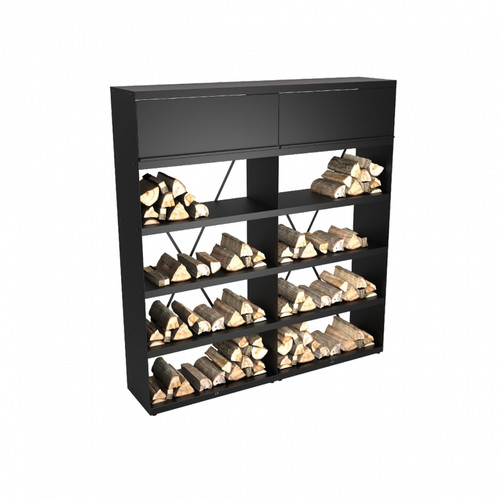 OFYR Wood Storage Black 200