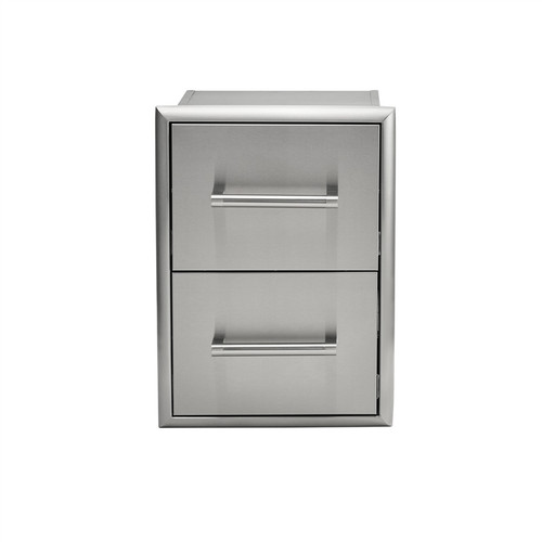 Coyote 16" Double Drawer Cabinet