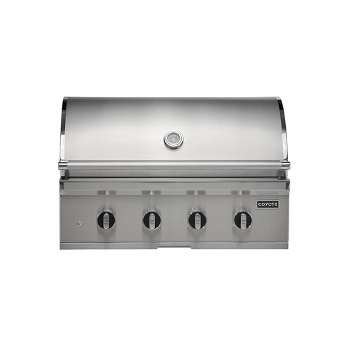 Coyote 36" CL-Series 4 Burner Built-In Gas Grill, Infinity Burners