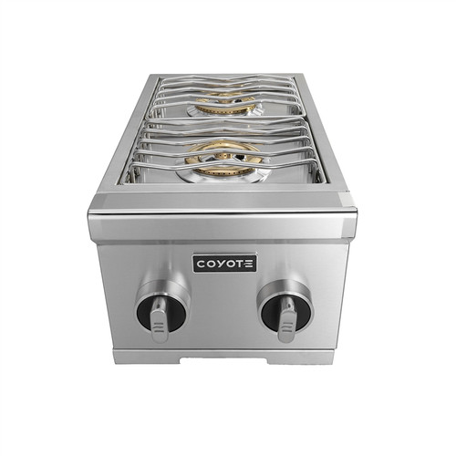Coyote 12" Built-In Gas Double Side Burner