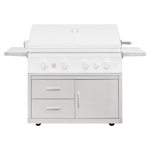 Summerset Deluxe Cart for 40" Sizzler Series Grills (Fits SIZ40, SIZPRO40, SZR40 and SZRPRO40)