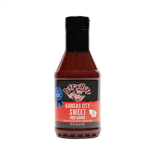 Three Little Pigs Kansas City Sweet BBQ Sauce - 20.2 oz.
