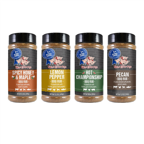 Three Little Pigs Specialty Rub Bundle