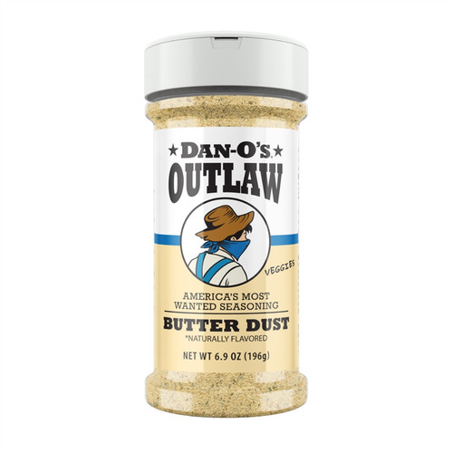 Dan-O's Outlaw Butter Dust Seasoning - 6.9 oz.