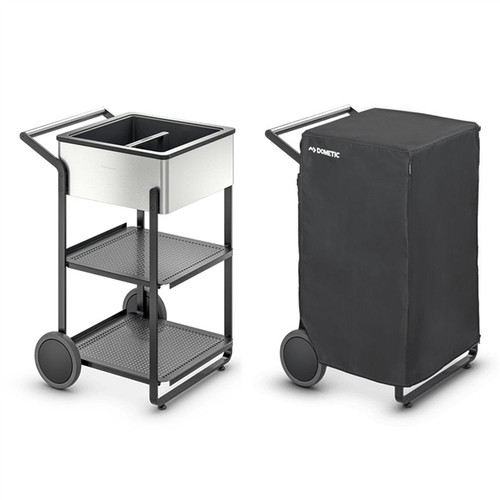 Dometic Mobar 50 S Outdoor Mobile Bar with Protective Cart Bundle (Floor Model, Showroom Only)