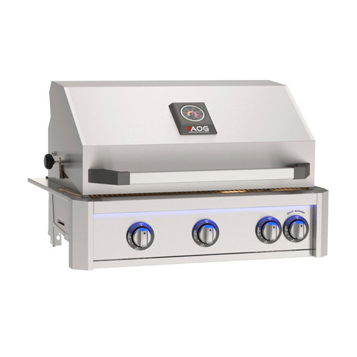 AOG 30-in "L" Series Built-In Gas Grill with Backburner and Rotisserie Kit, 2026 Model