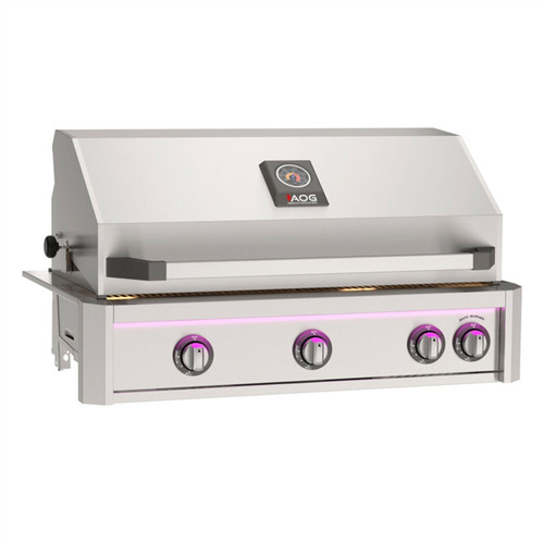 AOG 36-in "L" Series Built-In Gas Grill with Backburner and Rotisserie Kit, 2026 Model