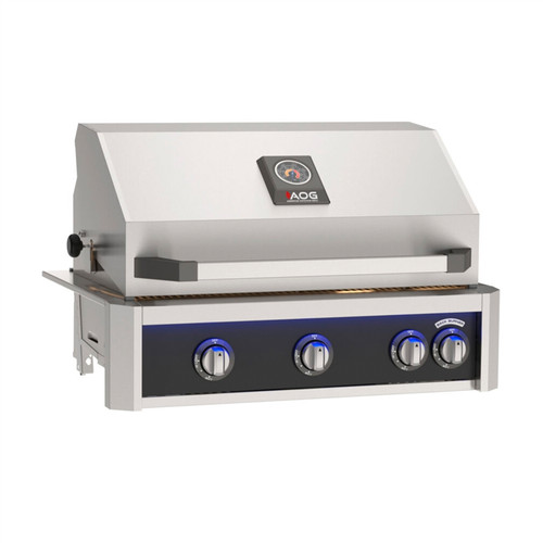 AOG Black Accent Panel for 30" "L" Series Built-In Gas Grills