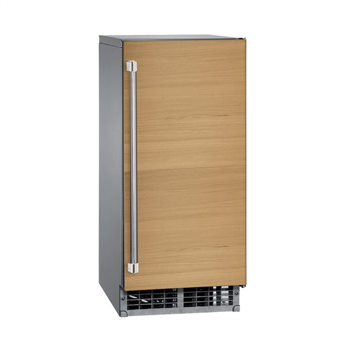 Perlick 15" Indoor/Outdoor Signature Series Clear Ice Maker with Pump, Panel-Ready Door, Reversible Hinge