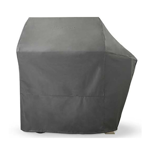 Hestan 42-in Carbon Fiber Vinyl, Tower Cart w/ Side Burner or Dlx. Grill