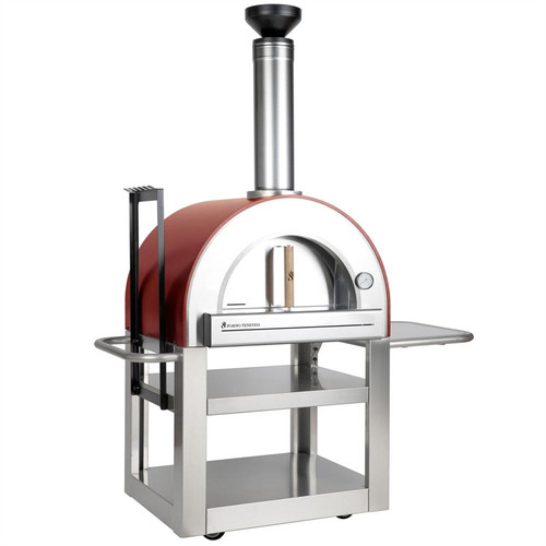 Forno Venetzia Pronto 500 Wood Fired Oven - Red