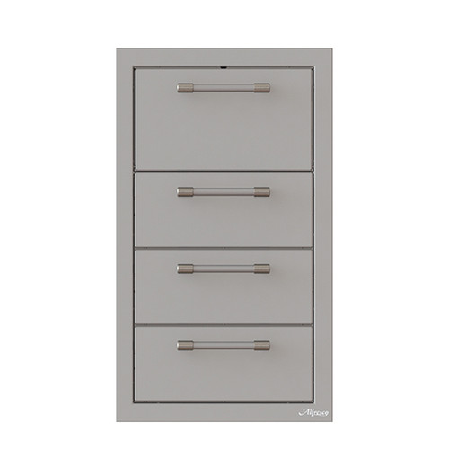 Alfresco 17" Triple Drawer, Towel Holder Combo