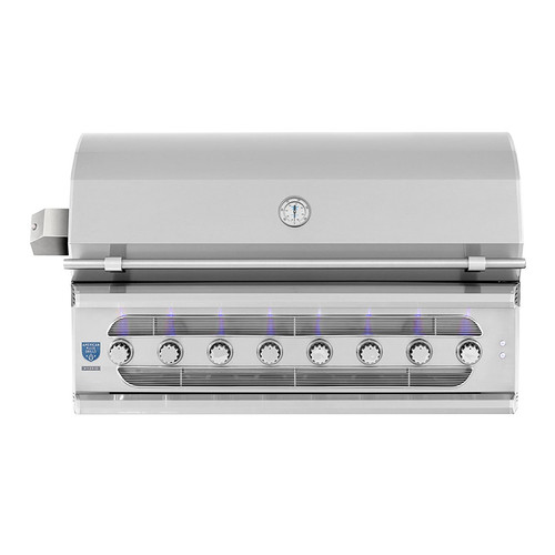 American Made Grills Muscle 54" Built-In Hybrid Gas & Solid Fuel Grill