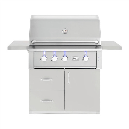 American Made Grills 36" Alturi Deluxe Door and Drawer Combo Gas Grill Cart