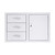 Summerset 33" 3-Drawer and Access Door Combo