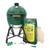Big Green Egg XLarge Charcoal Kamado Package with IntEGGrated Nest & Handler