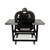 Primo Oval XL 400 X-Large Charcoal Grill with Cart and Stainless Steel Top