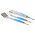 NOMAD 3 Piece BBQ Tool Set - Blue